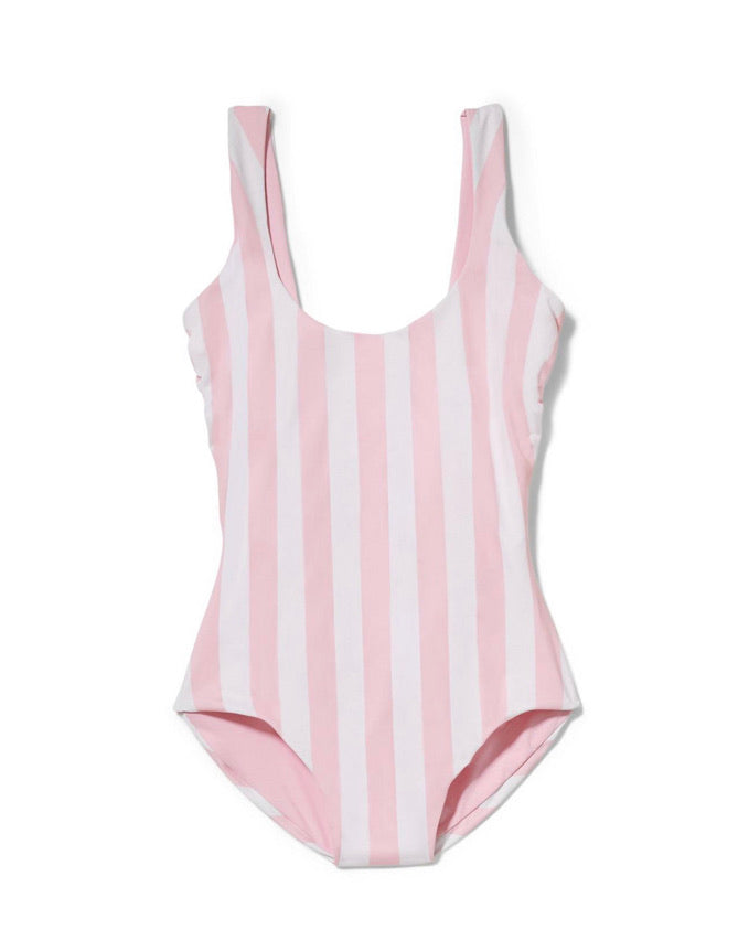 Pink Stripe Onepiece